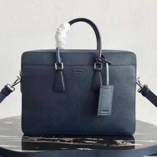 Prada 2019 Mens Business Bag,40CM - 프라다 2019 남성용 서류가방 2VE008-2,40CM,네이비