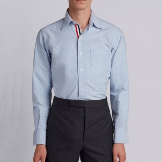 Thom Browne  Mens Strap Cotton Tshirts Blue - 톰브라운 2021 남성 스트랩 코튼 셔츠 Thom01328x Size(0 - 4) 블루