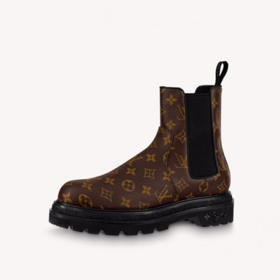 루이비통   남성 모노그램 레더 부츠 Size(240 - 270) 브라운 - Louis Vuitton  Men's Monogram Leather Boots Lou03850x Brown