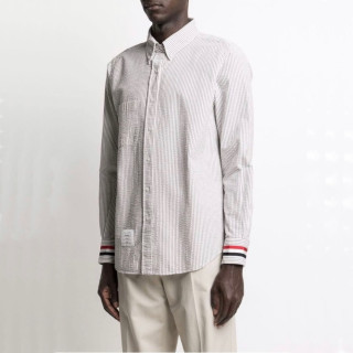 톰브라운 클래식 남성 그레이 셔츠 - Mens Gray Tshirts - tom01547x