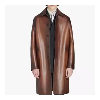 벨루티 남성 캐쥬얼 브라운 코트 - Berluti Mens Brown Coats - ber0139x