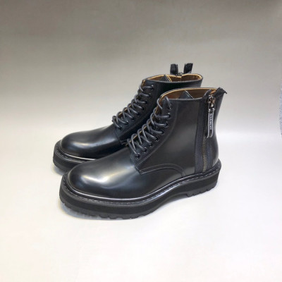 지방시 남성 블랙 앵클 부츠 - Givenchy Mens Black Boots - giv0934x