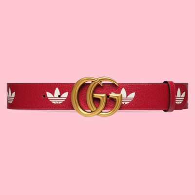 구찌 남성 모던 레드 벨트 - Gucci Mens Red Belts - gu137x