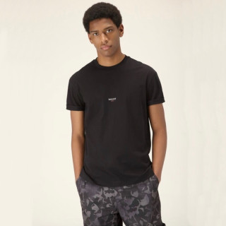 발리 남성 블랙 크루넥 반팔티 - Bally Mens Black Short sleeved T-shirts -bal169x