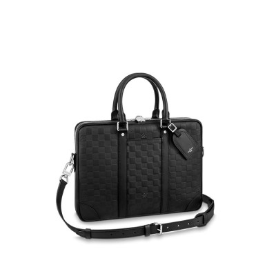 루이비통 남성 블랙 다미얼 토트백 - Louis Vuitton Mens Black Tote-bag - lv1330x