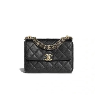 샤넬 여성 블랙 체인백 - Chanel Womens Black Cross Bag - ch447x