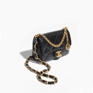 샤넬 여성 블랙 체인백 - Chanel Womens Black Cross Bag - ch456x