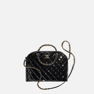 샤넬 여성 페이던트 쇼핑백 【매장-780만원대】 - Chanel Womens Black Shoulder Bag - ch509x