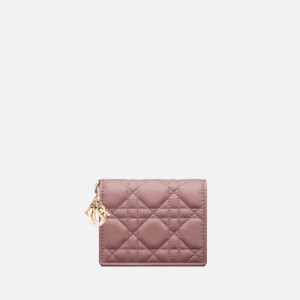 디올 여성 미니 지갑 S0178ONMJ_M81P - Dior Womens Pink Wallets - di674x