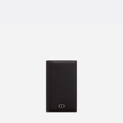 디올 남성 CD 아이콘 시그니처 2단 카드지갑 【매장-100만원대】 - Dior Mens Black Wallets - di688x