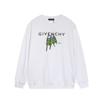 지방시 남성 캐쥬얼 화이트 맨투맨 - Givenchy Mens White Tshirts - gi343x