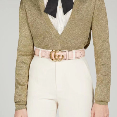 구찌 여성 GG 핑크 벨트 - Gucci Womens Pink Belts - gu1114x