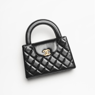 샤넬 여성 블랙 23k 켈리백 - Chanel Womens Black Kelly Bag - ch572x