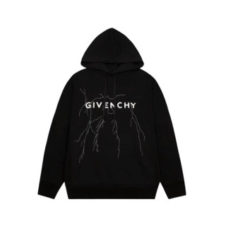 지방시 남성 블랙 후드티 - Givenchy Mens Black Hoodie - gi355x