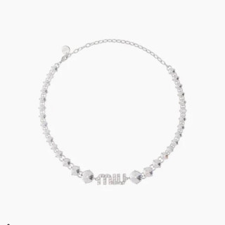 미우미우 여성 골드 목걸이 - Miumiu Womens Gold Necklace - acc987x