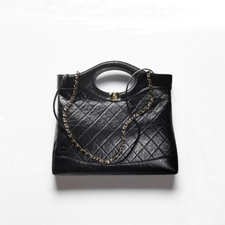샤넬 여성 블랙 31 백 - Chanel Womens Black 31 Bag - chb18x