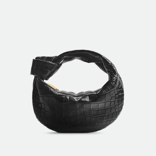보테가베네타 여성 블랙 조디백 - Bottega Veneta Womens Black Tote Bag - bvb874x