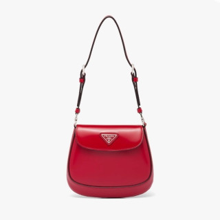 프라다 여성 미니 클레오 백 - Prada Womens Red Cloe Bag - prb898x