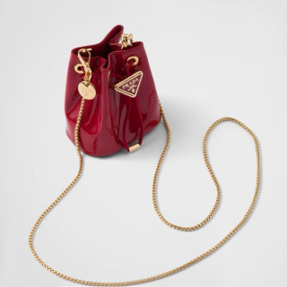 프라다 여성 미니 체인 백 - Prada Womens Red Chain Bag - prb905x