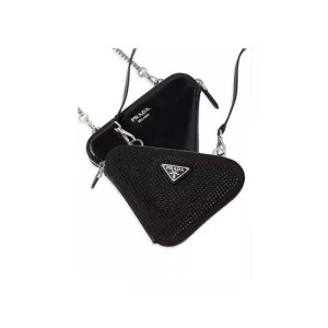 프라다 여성 블랙 미니백 - Prada Womens Black Mini Bag - prb916x