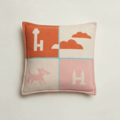 에르메스 이니셜 오렌지 쿠션 - Hermes Initial Orange Cushion - acc1789x