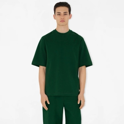 버버리 남성 그린 크루넥 반팔티 - Burberry Mens Green Tshirts - buc259x